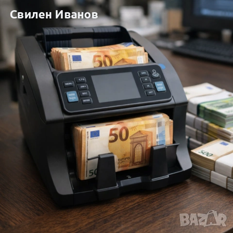Машина за броене на пари с детекция за фалшиви банкноти STS AL-N66, снимка 7 - Друго търговско оборудване - 54462369