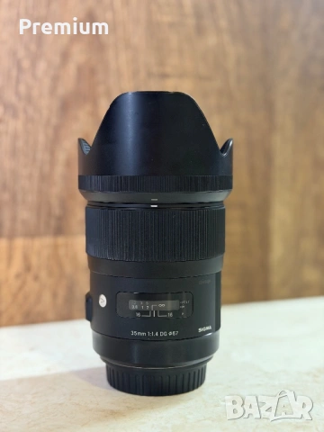 Sigma 35mm f/1.4 DG HSM Art обектив - Canon, снимка 4 - Обективи и филтри - 54841049