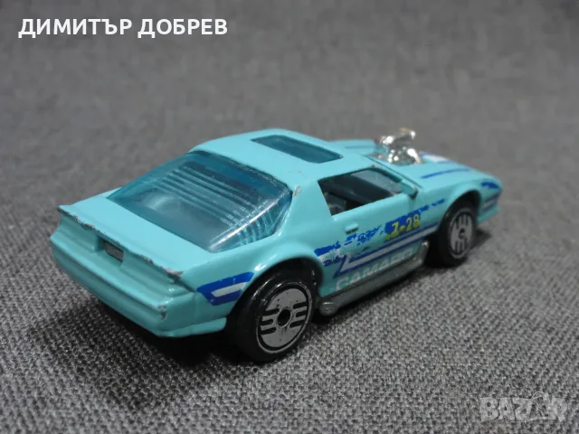 СТАРА РЕТРО МЕТАЛНА КОЛИЧКА HOT WHEELS BLOWN CAMARO Z28, снимка 4 - Колекции - 55428350
