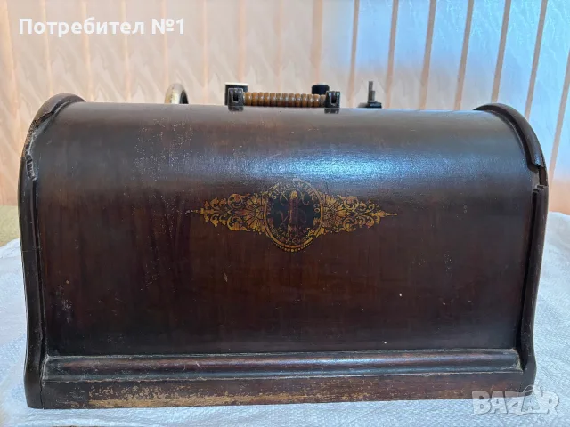 Колекционерски Сингер / Singer 28K от 1906 г. – Оригинален Викториански декор, снимка 13 - Антикварни и старинни предмети - 55677495