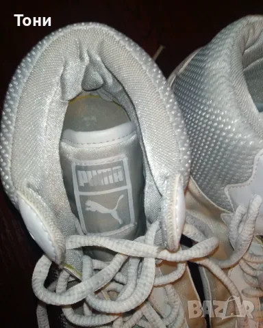 PUMA Оригинал Дамски Кожени Маратонки Запазени 39 , снимка 12 - Маратонки - 55495967