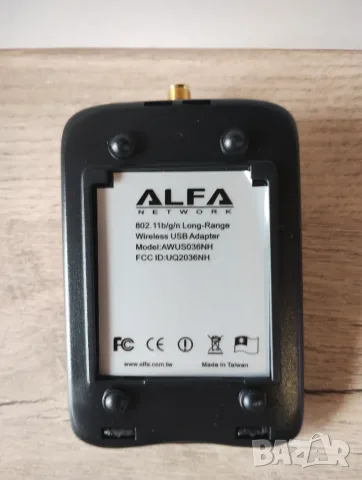 ALFA AWUS036H USB Wi-fi RT3070, снимка 5 - Мрежови адаптери - 55535465