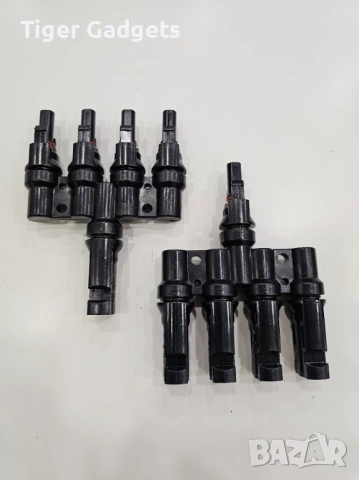 MC4 Solar Branch Connectors 4-to-1 – комплект соларни разклонители за фотоволтаични панели