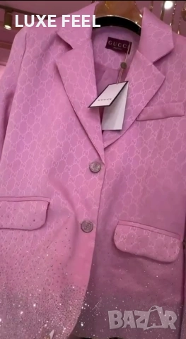 Gucci ⚜️Дамско Сако, снимка 3 - Сака - 54577751