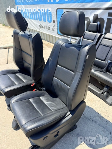 Кожен салон електрически с подгрев седалки кожени от Jeep Grand Cherokee WK2 3.6i двигател ERB, снимка 5 - Части - 55088343