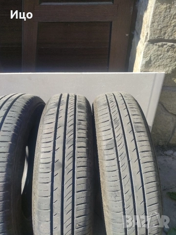гуми 165 70 14 летни kumho.dot 44 23 г.две 6 мм 2 6.5 мм.бед лепенки и дефекти, снимка 2 - Гуми и джанти - 54707489