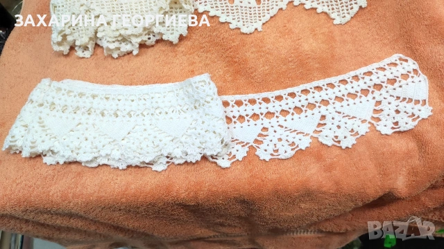 Ръчно плетени дантели , снимка 3 - Декорация за дома - 55060949