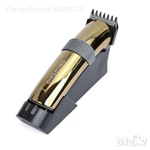 Безжична машинка за подстригване, тример, Dingdong RF-609т TUPE C с USB. Характеристики: - Ергономич, снимка 4 - Машинки за подстригване - 55539159