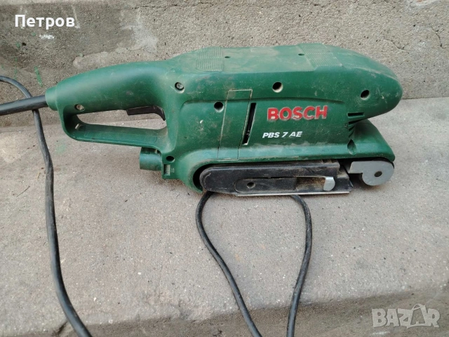 Лентов шлайф Bosch, снимка 3 - Други машини и части - 54172740