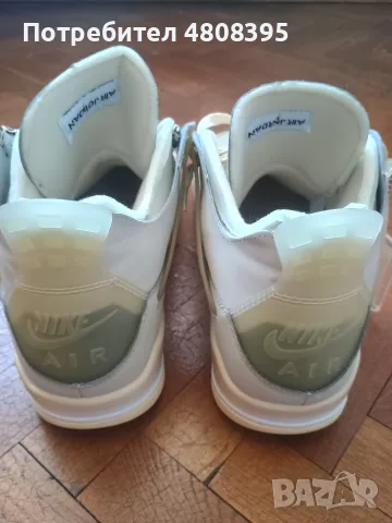 Маратонки Off-White x Air Jordan 4 Retro , снимка 3 - Маратонки - 55691114