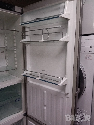 Иноксов комбиниран хладилник с фризер Liebherr A+++ Made in Germany 2 години Гаранция!, снимка 10 - Хладилници - 54002881