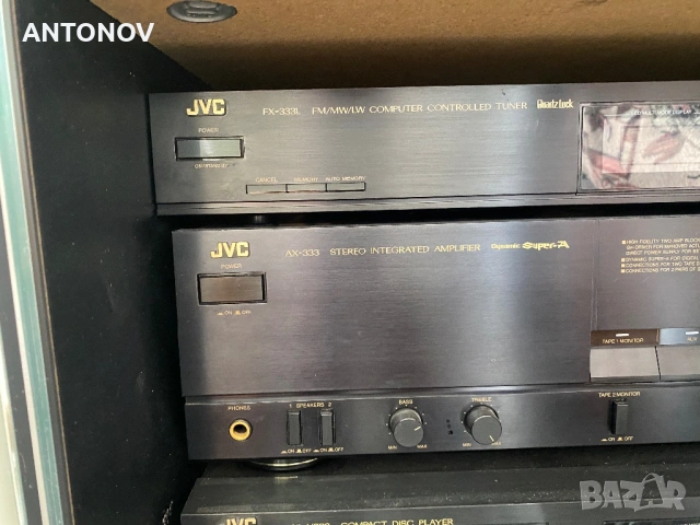 Ретро аудио сет-система JVC-пълен комплект без забележка, снимка 5 - Аудиосистеми - 54388198