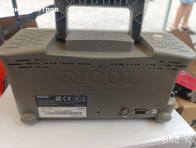 Цифров осцилоскоп Rigol DS1102E, 2x100MHz , снимка 2 - Друга електроника - 55140977