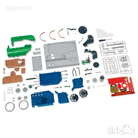 STEM комплект - Двигател на парен локомотив, снимка 5 - Образователни игри - 55625627