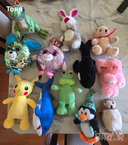 Плюшени играчки по 1 евро за брой
