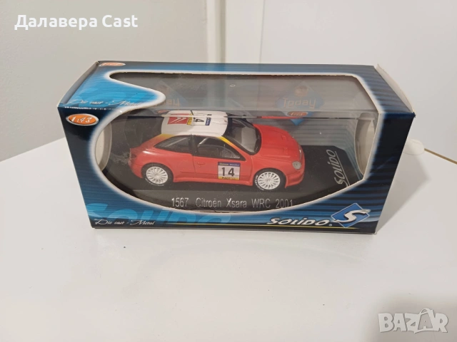 1/43 Citroen Xsara Wrc 2001 Solido 