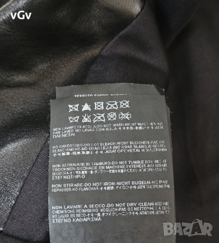 Дамски белейзър с кожени ривери Saint Laurent - S/M, снимка 8 - Сака - 54414638