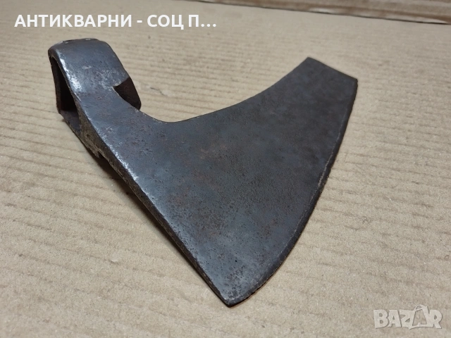 Стара Кована Брадва Кривица / 0,9 кг. / НОМЕР 1767., снимка 3 - Антикварни и старинни предмети - 53991474