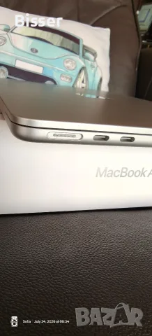 MacBook Air 13 M3 16GB 512GB Storage като НОВ, снимка 7 - Лаптопи за дома - 55400180