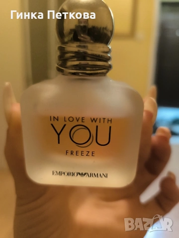 Emporio Armani In Love With You Freeze, снимка 3 - Дамски парфюми - 55238863