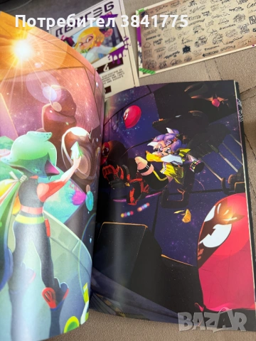 Octo Canyon Splatoon zine нов, рядък комплект от 2021 г., снимка 10 - Други игри и конзоли - 54736720