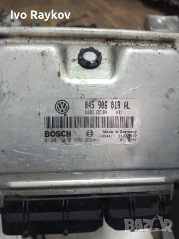 Компютър, ECU ,  VW Polo 1.4TDI , 045906019AL 0281010698 , снимка 3 - Части - 55249571