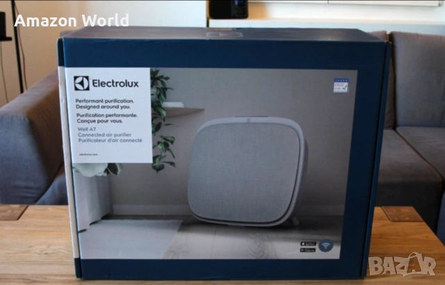‼️ Пречиствател за въздух Electrolux Well A7 WA71-304DG, Wi-Fi, Йонизация‼️ 