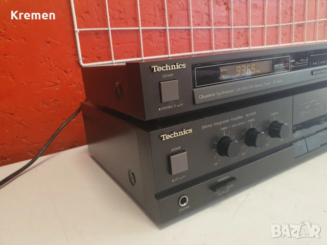 Усилвател+ тунер TECHNICS SU-500, снимка 3 - Ресийвъри, усилватели, смесителни пултове - 55025749