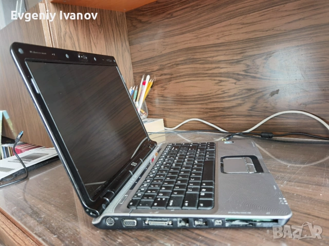 Запазен Лаптоп HP Pavilion DV2000 в работно състояние с аксесоари и забележки, снимка 6 - Лаптопи за дома - 54006783