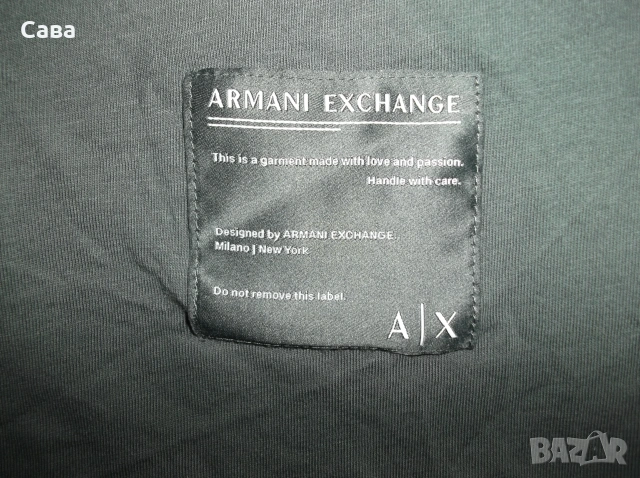 Тениска ARMANI  мъжка,С, снимка 2 - Тениски - 54991048