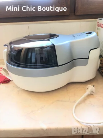 Фритюрник Tefal ActiFry Original (КАТО НОВ) – Пълен комплект с кутия и рецепти, снимка 4 - Фритюрници - 55692577