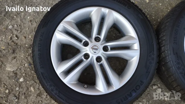 Джанти 17 5x114.3 от NISSAN Qashqai, снимка 6 - Гуми и джанти - 55681301