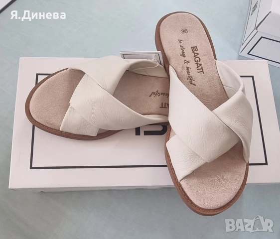 Дамски чехли еко кожа Bagatt 36н, снимка 7 - Чехли - 54152490