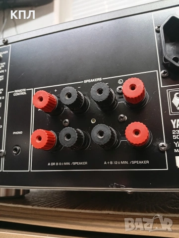 Усилвател YAMAHA AX-1070 Флагмана от серията , снимка 12 - Ресийвъри, усилватели, смесителни пултове - 54809288