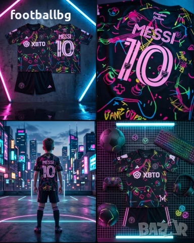 MESSI  💚⚽️ детско юношески футболни екипи РЕТРО екипи , снимка 9 - Футбол - 37864605