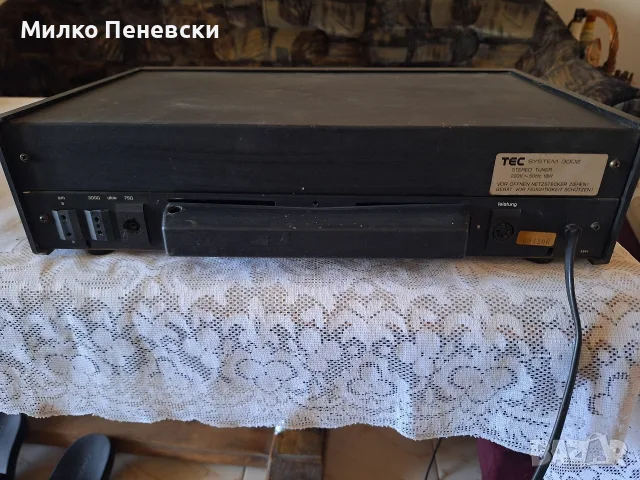 TEC SYSTEM 3002 STEREO TUNER., снимка 5 - Ресийвъри, усилватели, смесителни пултове - 55508043