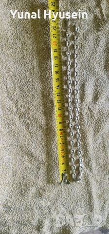 сребърен ланец 19гр, снимка 4 - Колиета, медальони, синджири - 54319977