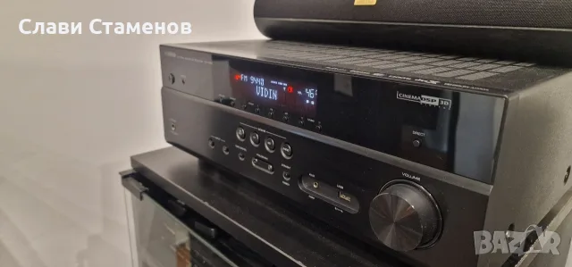 Yamaha RX-V581 (Dolby Atmos, DTS:X, 4K HDR, MusicCast), снимка 4 - Ресийвъри, усилватели, смесителни пултове - 55624116