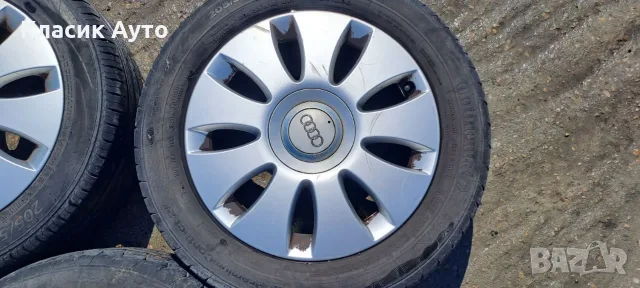 Алуминиеви джанти Audi 16-цола 5х112, снимка 3 - Гуми и джанти - 55585935
