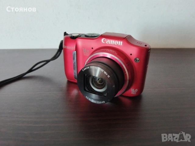 Canon PowerShot SX160 IS, снимка 12 - Фотоапарати - 55077162