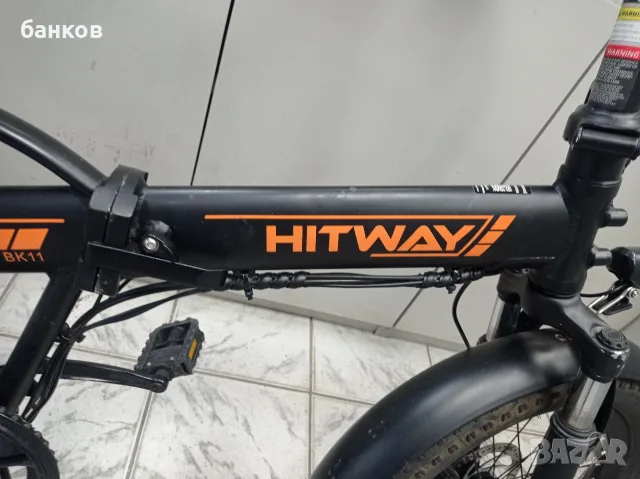 Ел HITWAY bk11 350w, 11.2AH/36V, снимка 2 - Велосипеди - 55586136