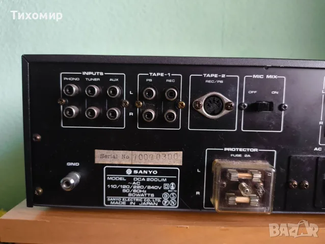 Sanyo DCA 200UM / Усилвател, снимка 11 - Ресийвъри, усилватели, смесителни пултове - 55464117