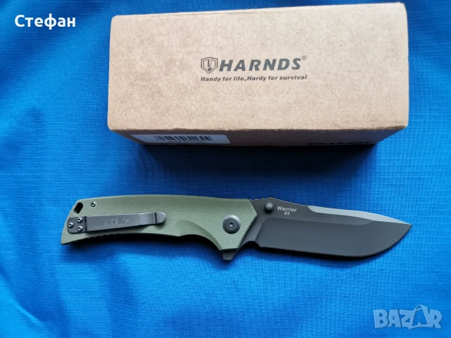 ХИТ ЦЕНА Масивен нож Harnds Warrior, снимка 3 - Ножове - 55186713