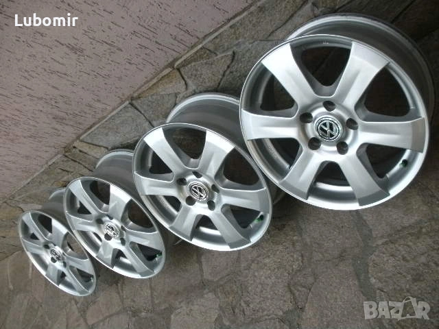 16 цола 5 х 112 мм 4 бр лети джанти - Volkswagen,Seat,Skoda ! - Autec Germany !, снимка 5 - Гуми и джанти - 55179844