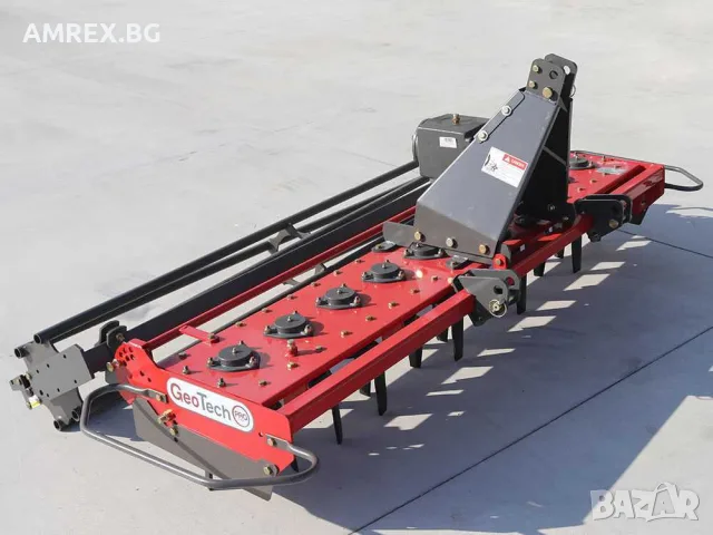 Активна ротационна брана за трактор GeoTech PRO 210 | 210 см | 50–60 к.с., снимка 8 - Селскостопанска техника - 55324575