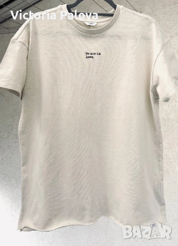 PENN&INK N.Y. Тениска „We are in love“ – oversized, 100% органичен памук, снимка 2 - Тениски - 54009921