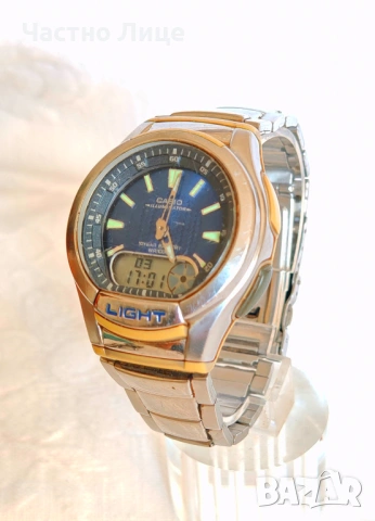 Много Рядък Модел на Мъжки Японски Часовник CASIO - AQ-180W, снимка 2 - Антикварни и старинни предмети - 54810051