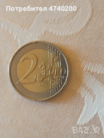 Продавам Монета от 2 евро Гърция., снимка 2 - Други услуги - 54398193