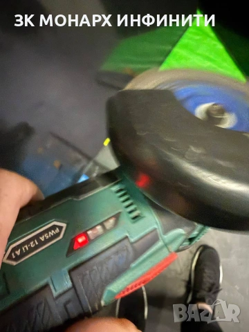 Акумулаторен ъглошлайф Parkside/PWSA 12-Li A1, снимка 4 - Други инструменти - 54128533