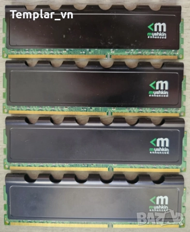 Mushkin Blackline 4x4 GB DDR3 1600 at 787 ultra low latency, снимка 2 - RAM памет - 54783605